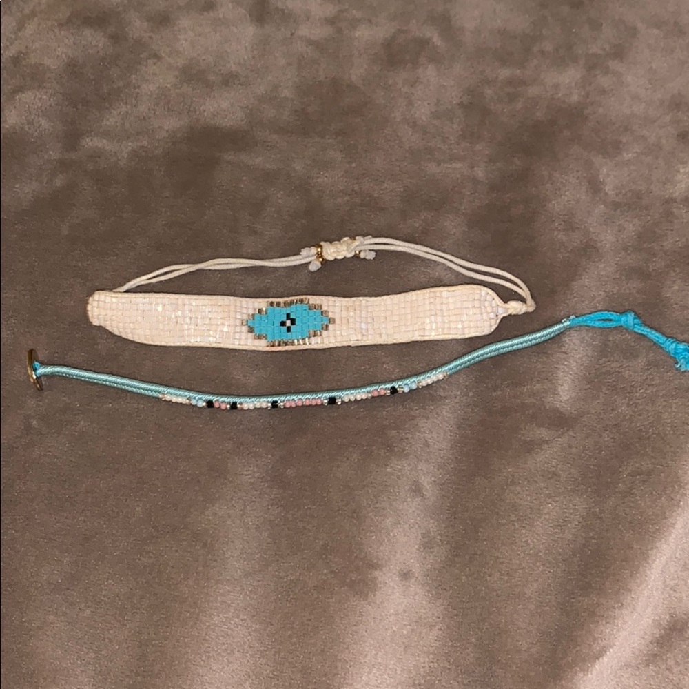 American Eagle TWO-PACK Boho Beaded Bracelets